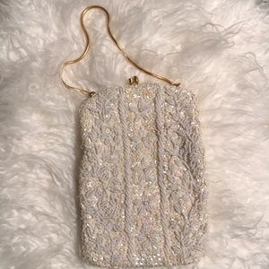Vintage Beaded Small Handbag